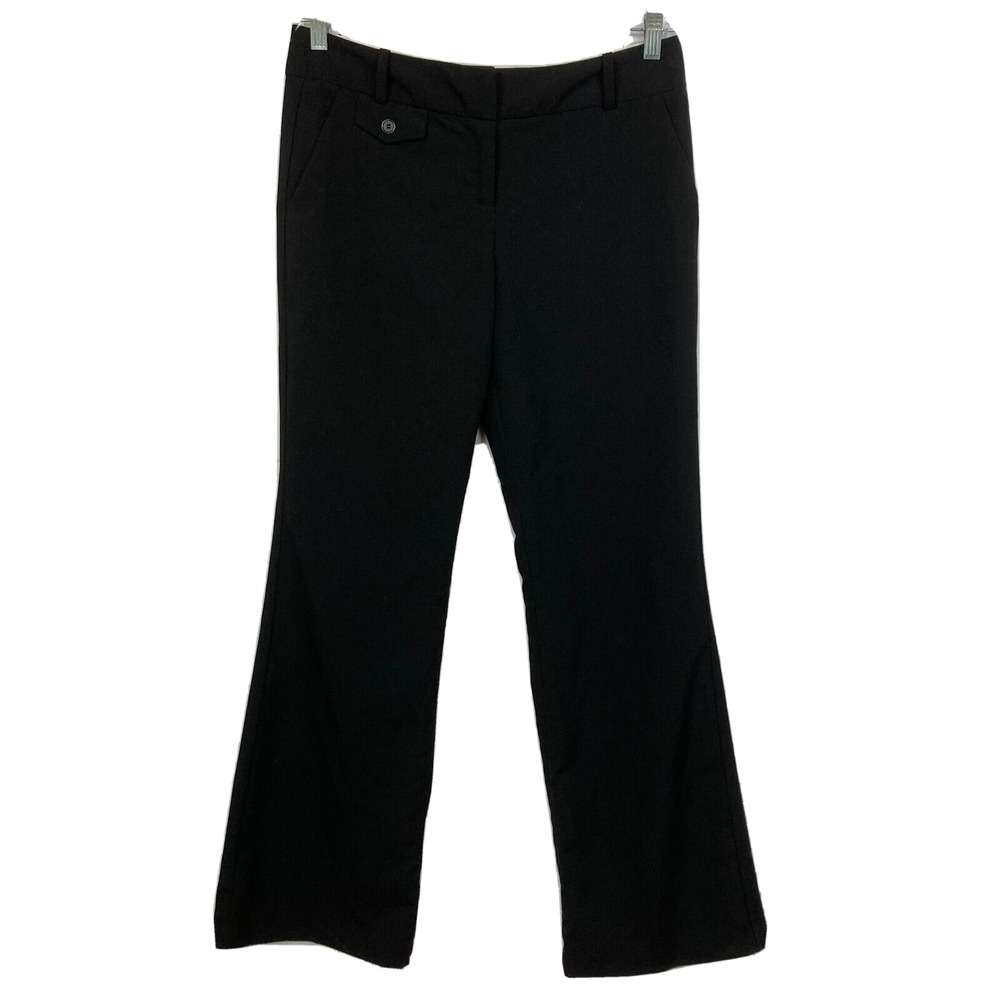 The Limited Pants Womens Sz 8 Cassidy Fit‎ Black Twill Stretch Flare Leg Dress